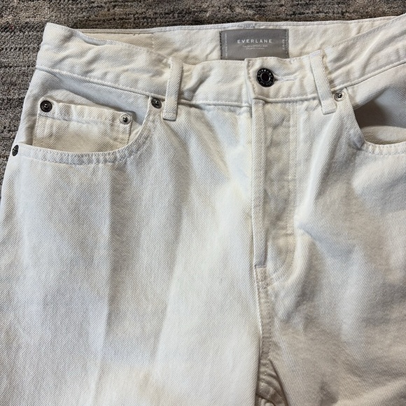 Everlane Stylish White Denim Jeans - the 90s cheeky - size 26 - ankle - Picture 2 of 8